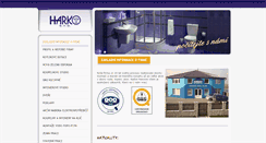 Desktop Screenshot of harko.cz